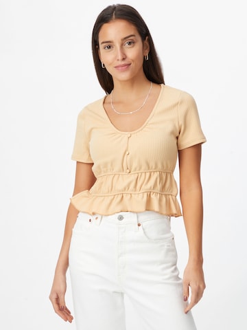 ABOUT YOU Shirt 'Cindy' in Beige: predná strana