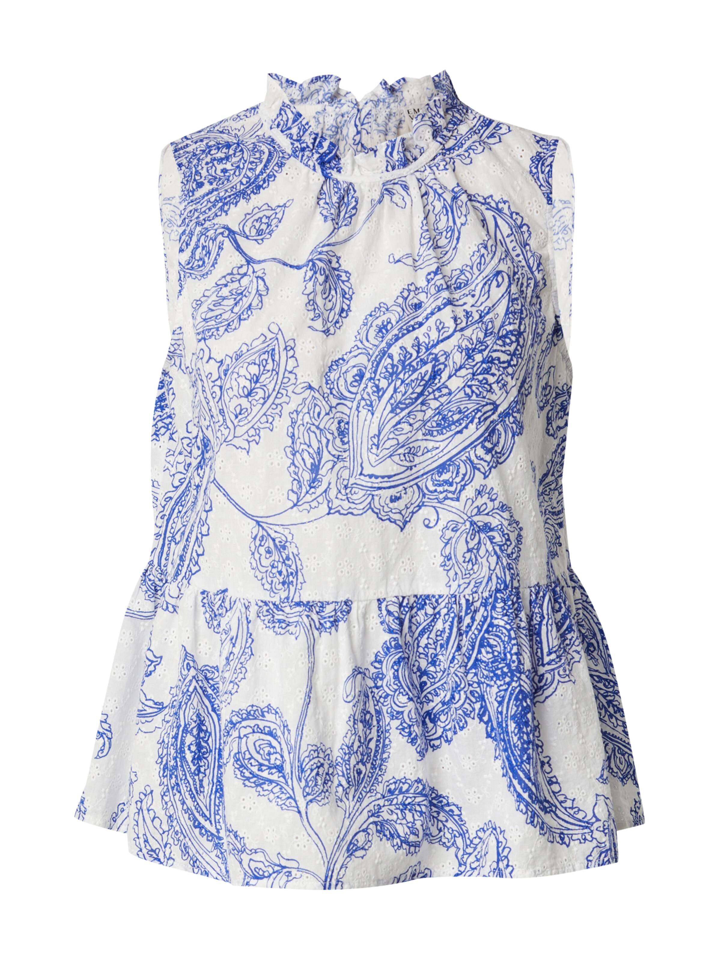 Emily Van Den Bergh Blouse in White: front