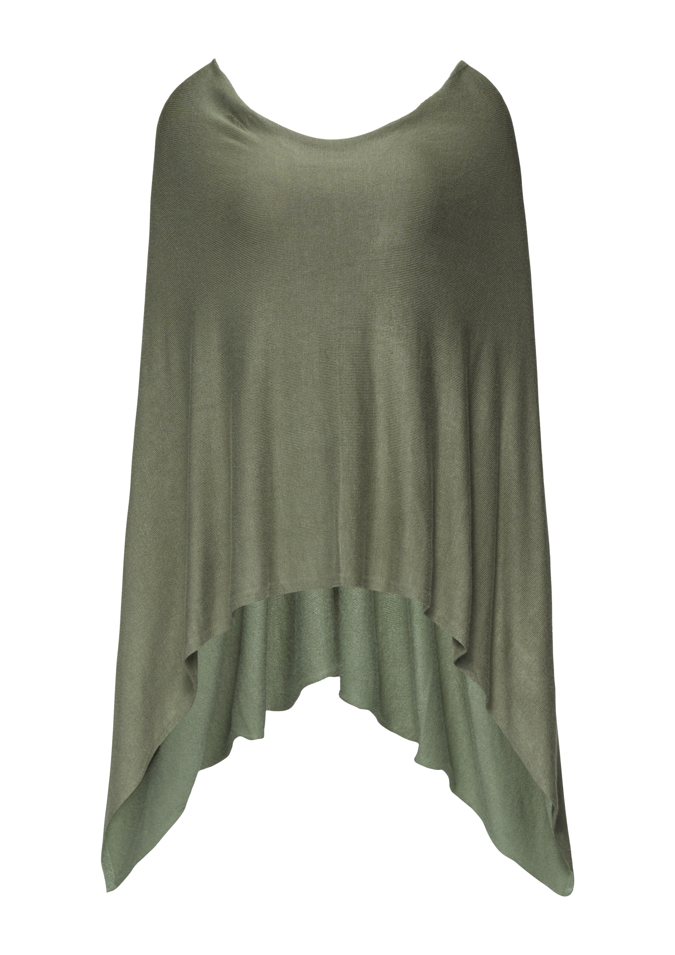 s.Oliver BLACK LABEL Cape in Grün: Vorderseite