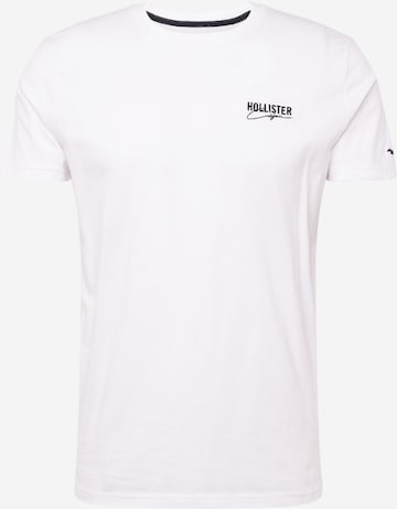 HOLLISTER Shirt 'EMEA' in White: front