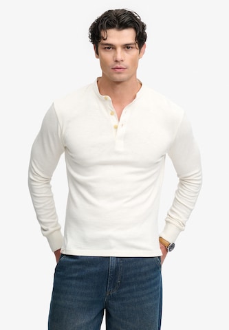 T-Shirt Superdry & Co en blanc : devant