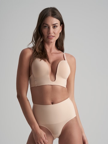 Bye Bra Shaping slip ' Waist Control Brief ' in Beige: front