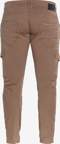 Le Temps Des Cerises Tapered Cargohose 'ALBAN' in Braun