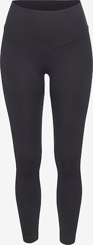 Leggings LASCANA en gris : devant