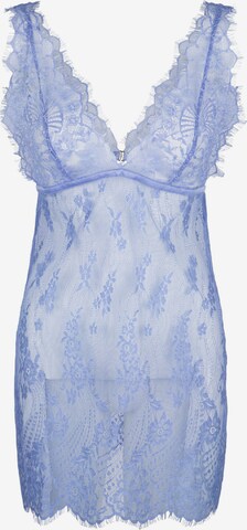 LingaDore Negligee in Blue: front