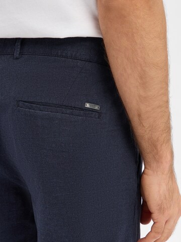 Finshley & Harding Regular Hose 'Todd' in Blau