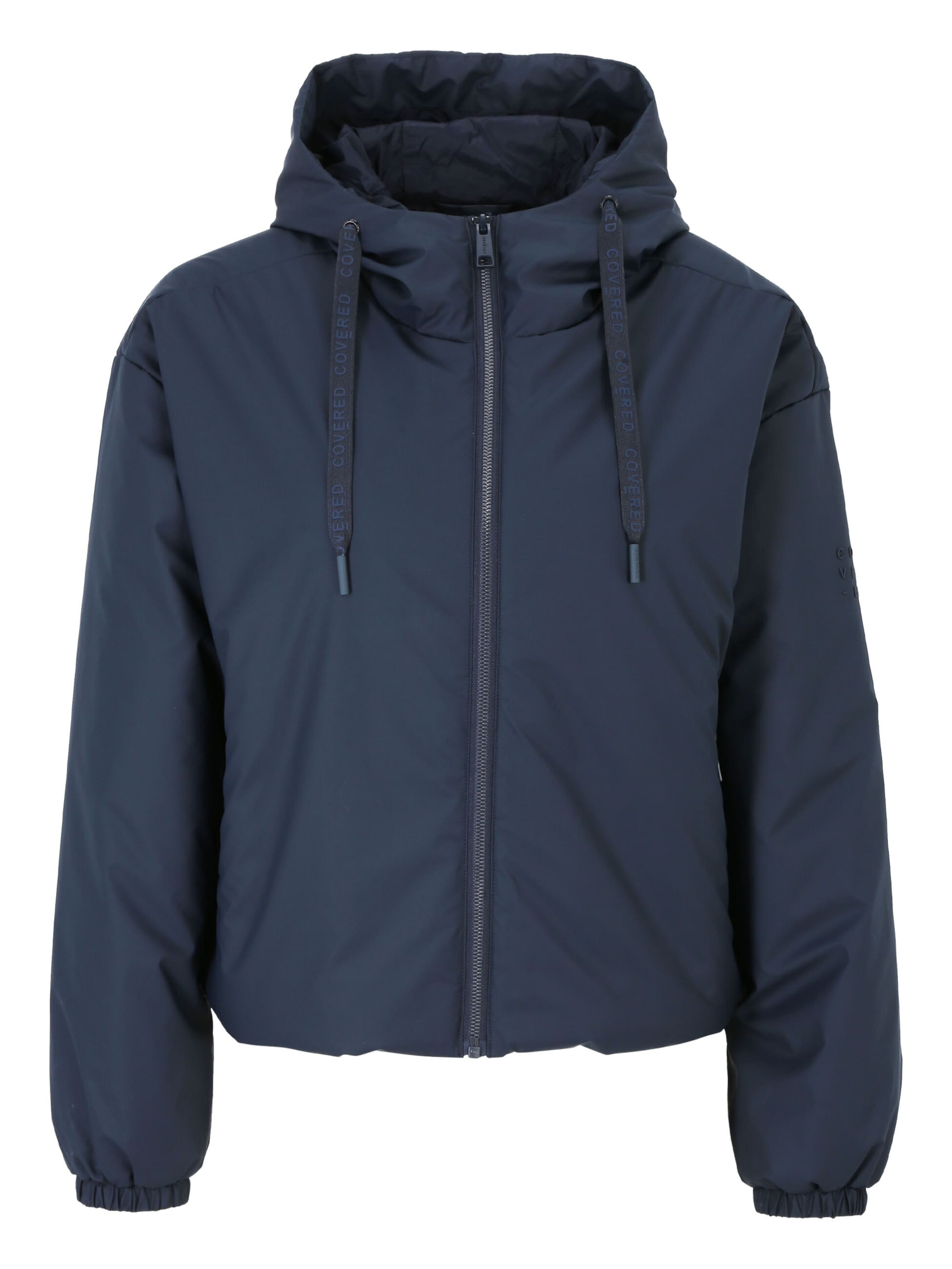 Covered Between-season jacket 'Pam' in Blue: front