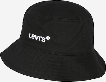 juoda LEVI'S ® Skrybėlaitė 'Wordmark': priekis