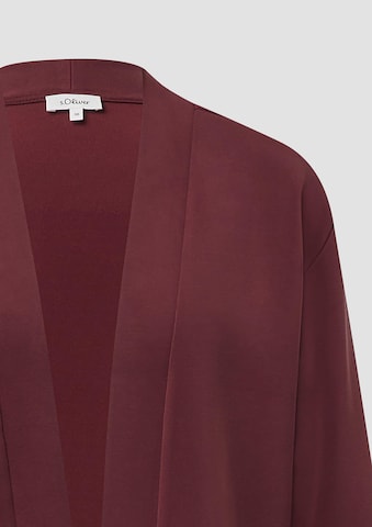 s.Oliver Sweatvest in Rood