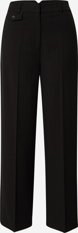 LeGer by Lena Gercke Wide leg Trousers with creases 'Aurelia' in Black: front