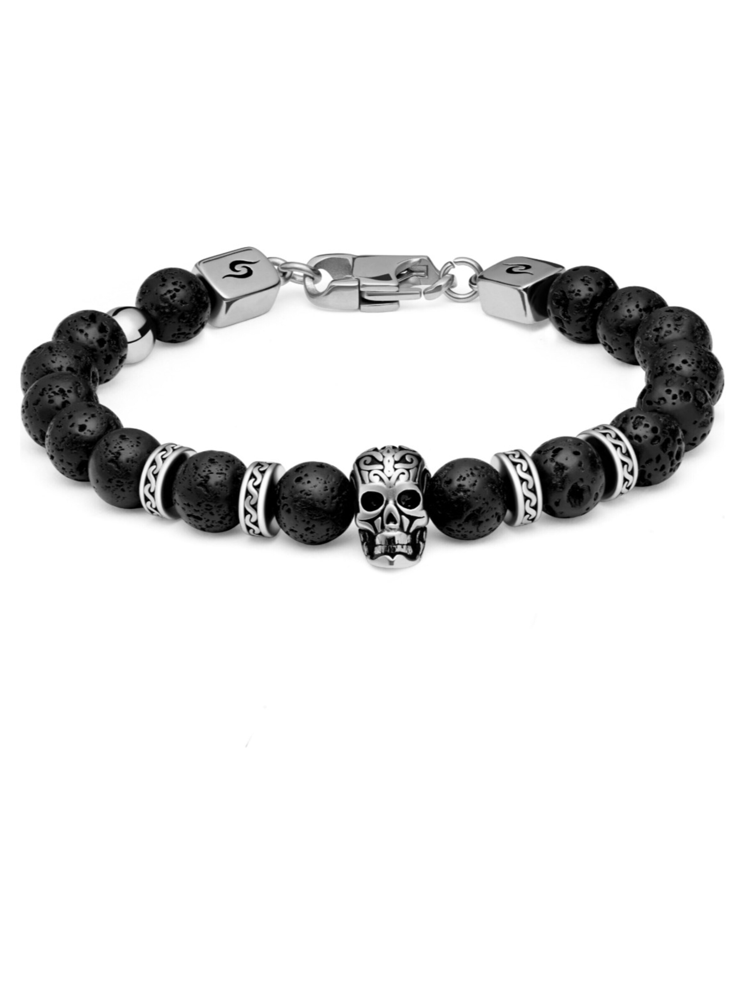 Arkai Armband 'Rico' in Zwart: voorkant