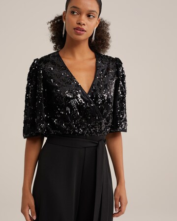 WE Fashion Jumpsuit in Schwarz