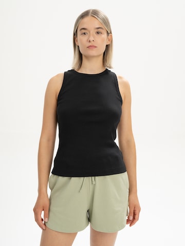 Tops en tricot 'DRISNA' MELA en noir : devant