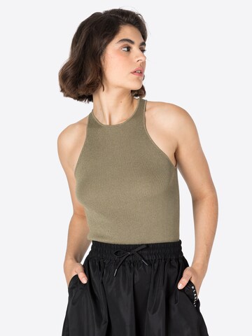 RAIINE Knitted Top 'BEGA' in Green: front