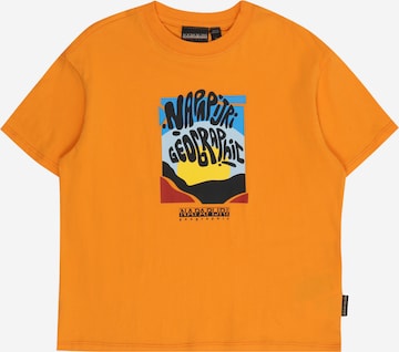 NAPAPIJRI Shirt 'S-SELLA' in Orange: front