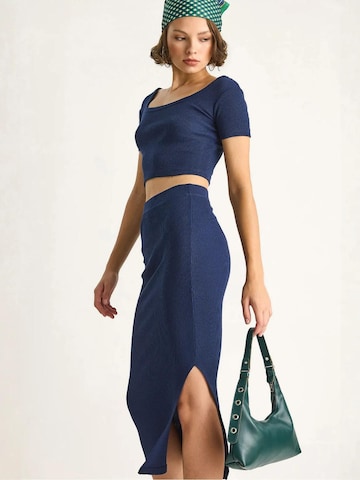 Costume Bianco Lucci en bleu