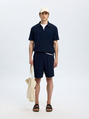 SELECTED Shirt in Blauw