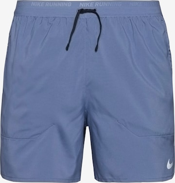 NIKE Workout Pants 'Flex Stride' in Blue: front
