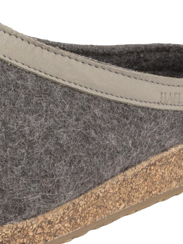 HAFLINGER Clogs 'Torben Grizzly' in Grey