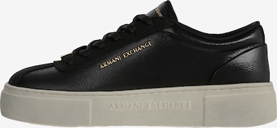 ARMANI EXCHANGE Σνίκερ χαμηλό σε 36 σε χρυσό / μαύρο, Άποψη προϊόντος