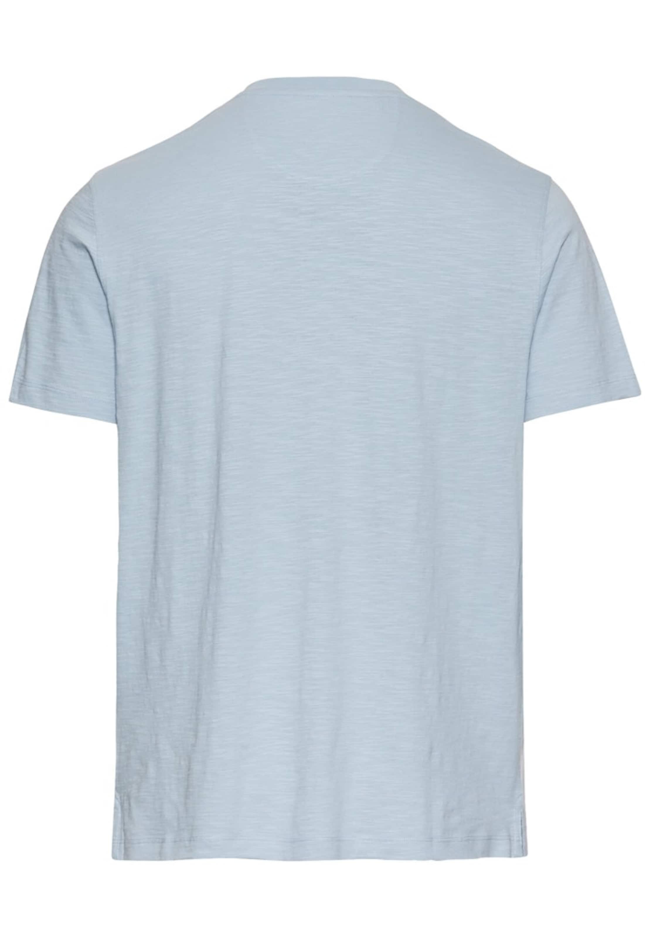 CAMEL ACTIVE Koszulka 'Henley' w kolorze niebieski