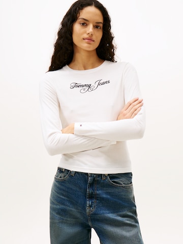 Tommy Jeans Футболка 'ESSENTIAL' в Белый: спереди