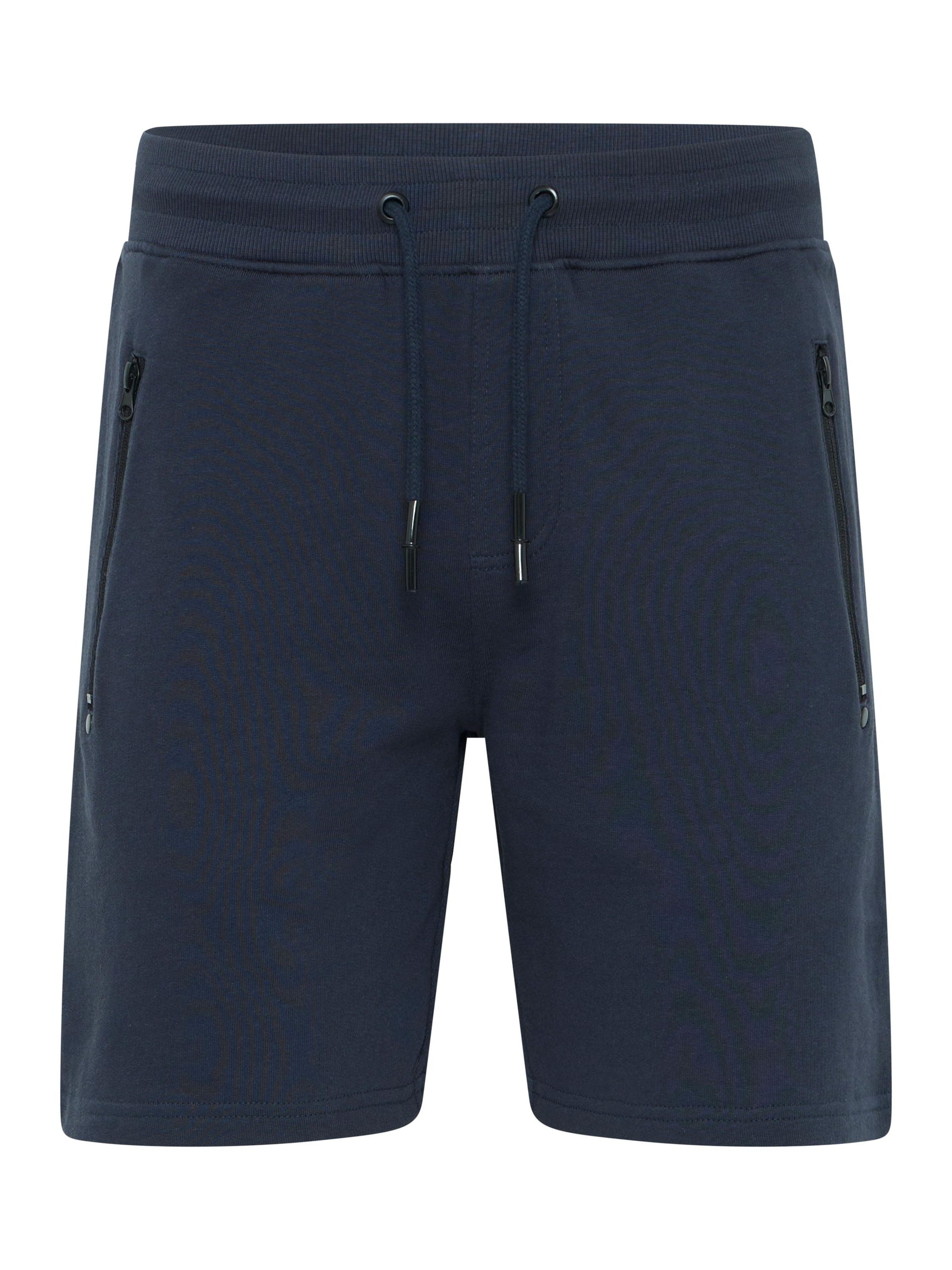 !Solid Broek 'Taras' in Blauw: voorkant