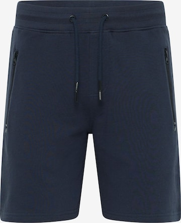 !Solid Broek 'Taras' in Blauw: voorkant