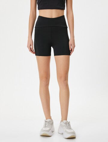 Koton Skinny Leggings in Zwart: voorkant