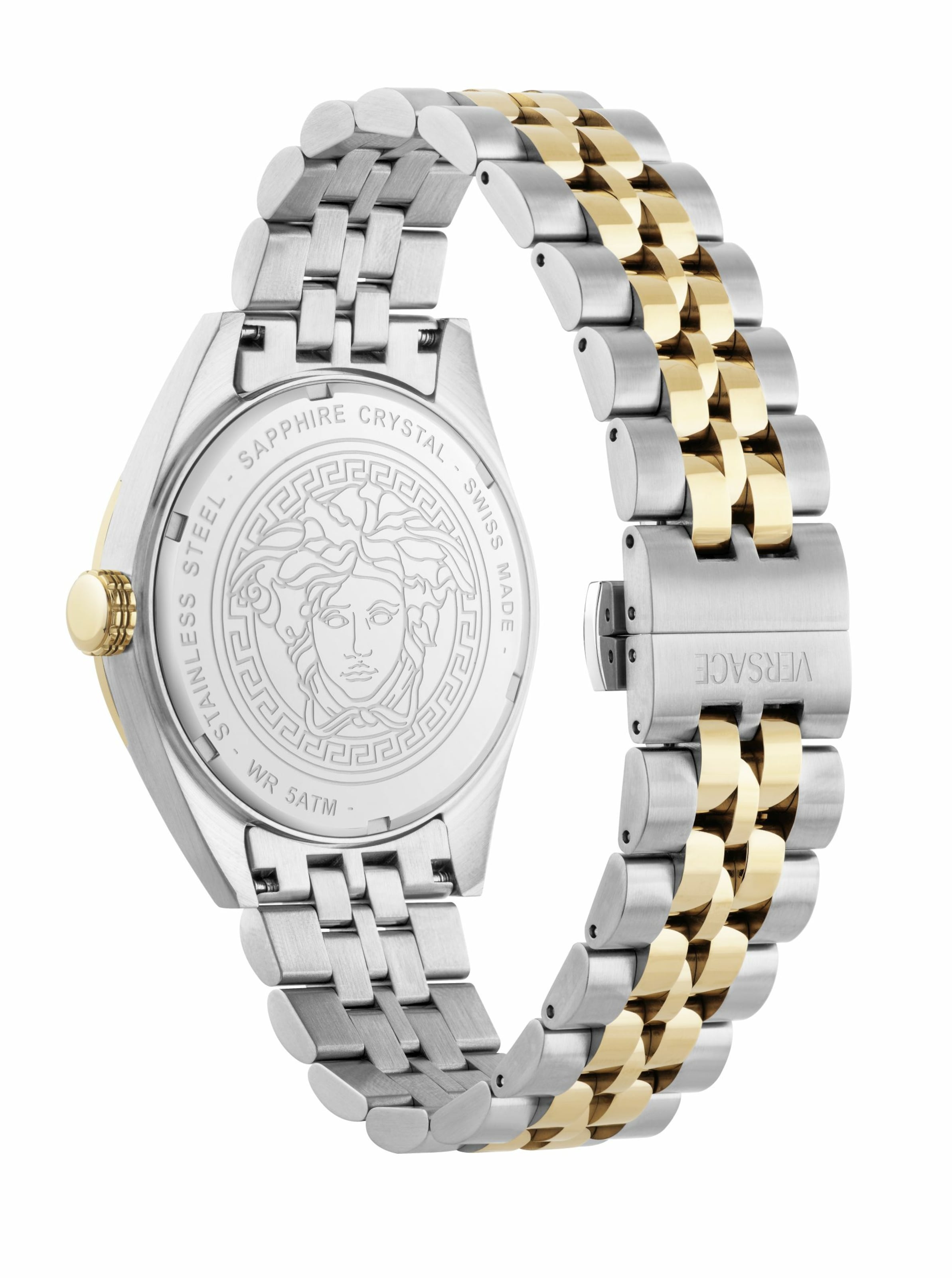 VERSACE Analoog horloge in Goud