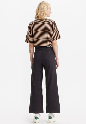 LEVI'S ® Wide Leg Chinohose in Schwarz