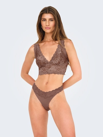 ONLY String 'ONLCHLOE' i brun: framsida