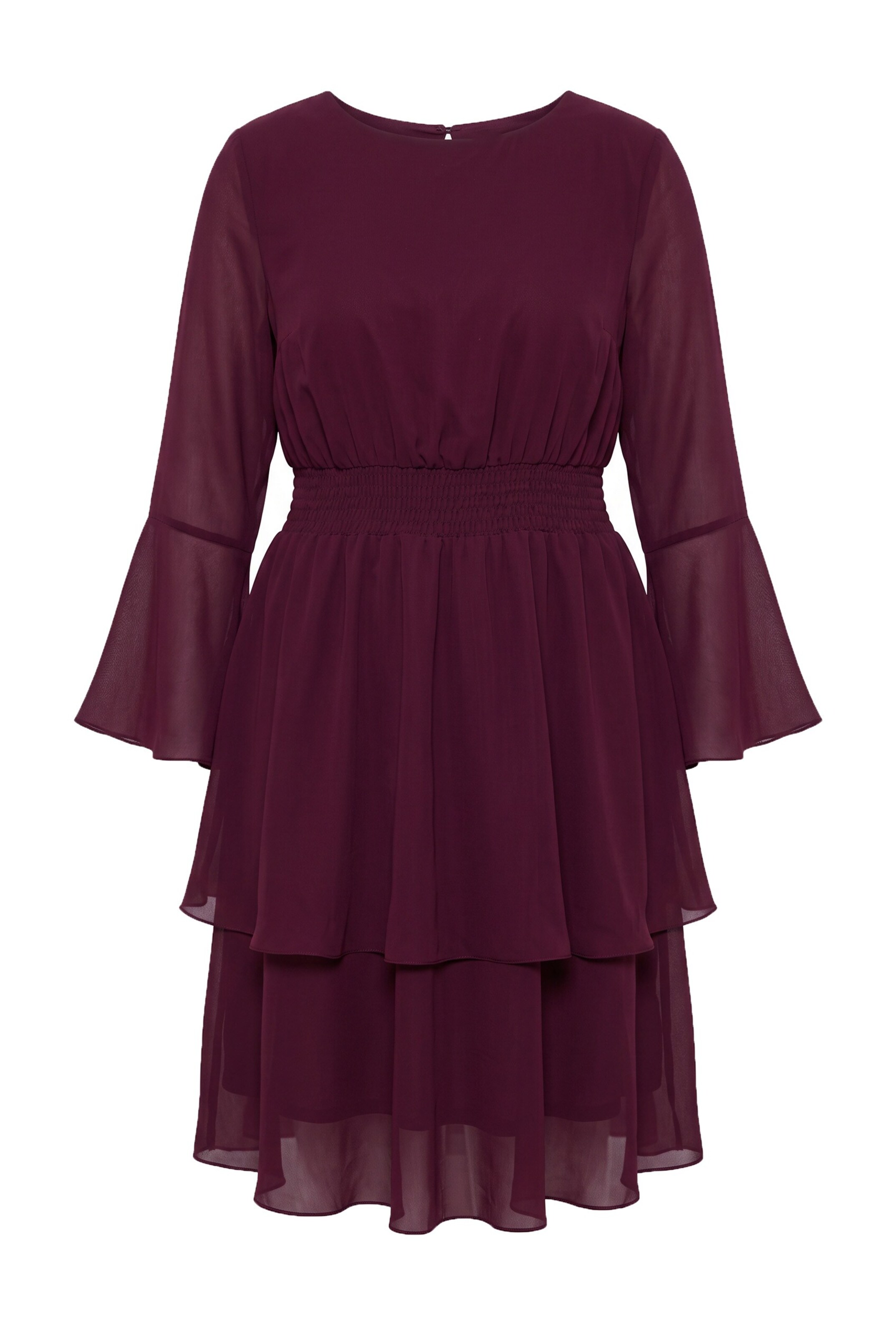 MIAMODA Jurk in Rood: voorkant