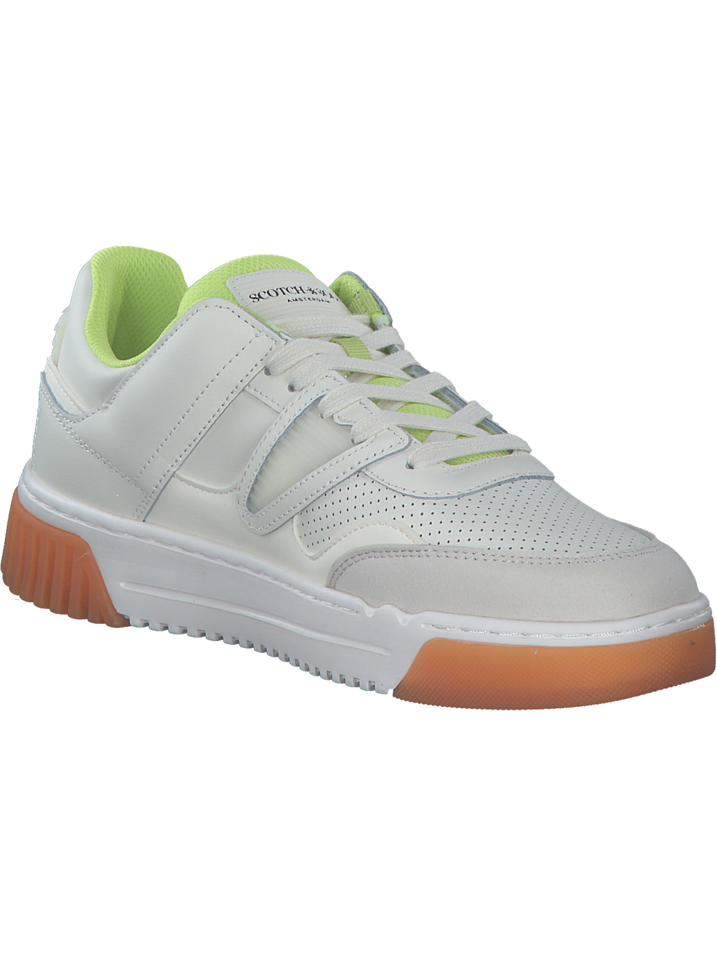 SCOTCH & SODA Schuhe 'New Cup 78.7007' in Weiß: Vorderseite