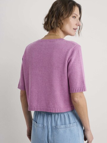 Cardigan 'Gillan Creek' Seasalt Cornwall en violet