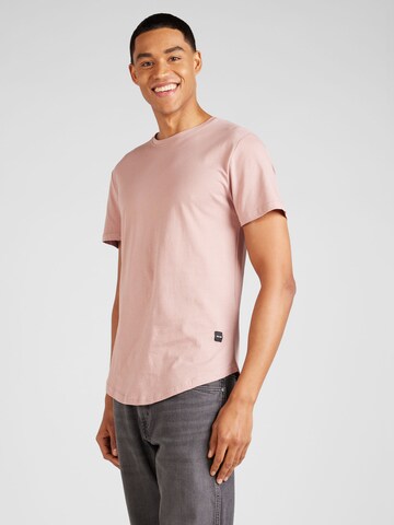 Only & Sons Regular fit T-shirt 'MATT' i rosa: framsida