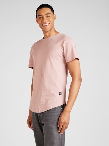 Only & Sons Regular Fit T-Shirt 'MATT' in Pink: predná strana