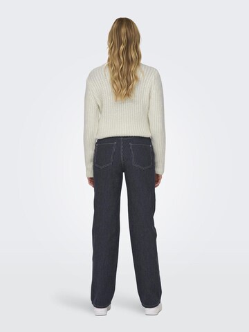 ONLY Regular Broek in Blauw