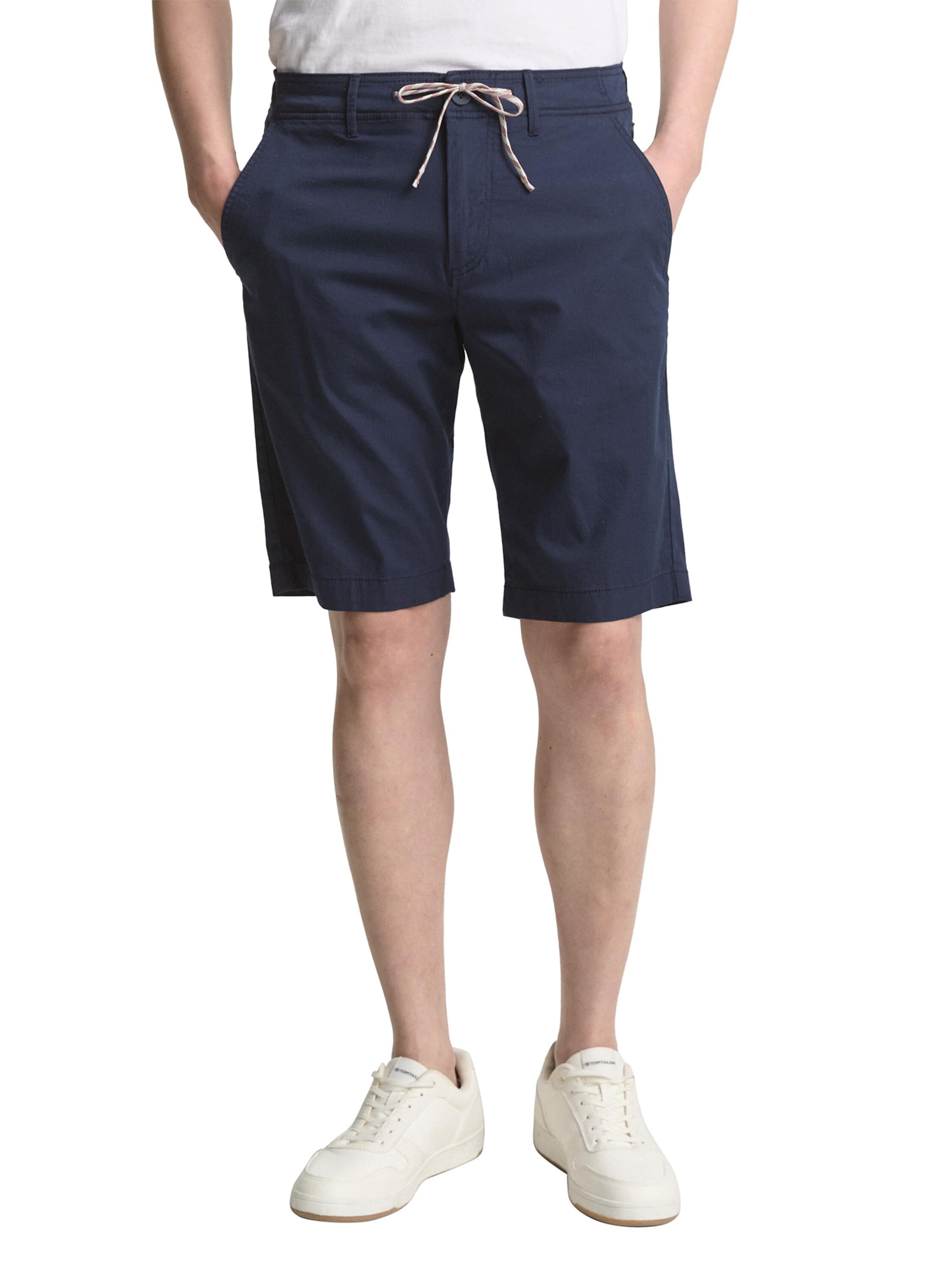 TOM TAILOR Regular Chino in Blauw: voorkant