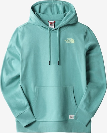 THE NORTH FACE Sweatshirt 'REGRIND' in Green: front