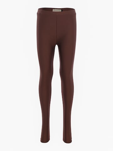Looxs Revolution Skinny Leggings in Bruin: voorkant