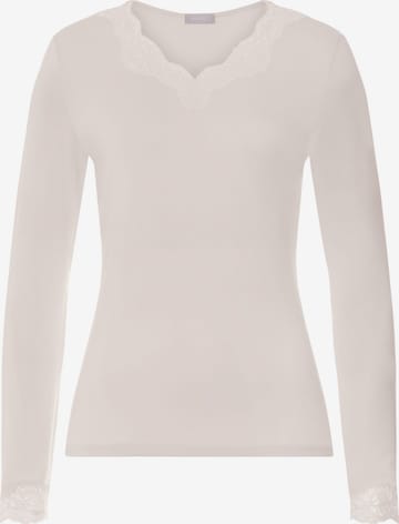 T-shirt ' Dana ' Hanro en rose : devant