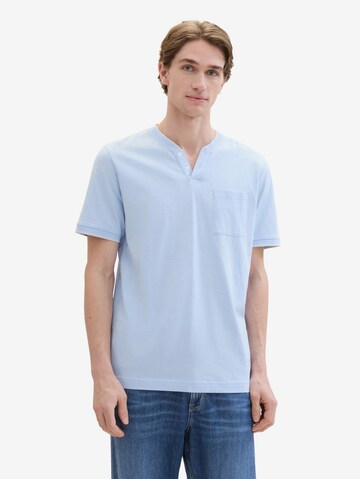 T-Shirt TOM TAILOR en bleu : devant