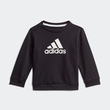 ADIDAS SPORTSWEAR Скинни Тренировочный костюм 'Badge Of Sport French Terry' в Черный