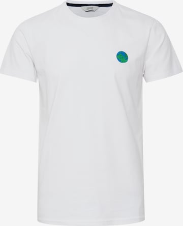 !Solid Shirt 'THORGE' in White: front