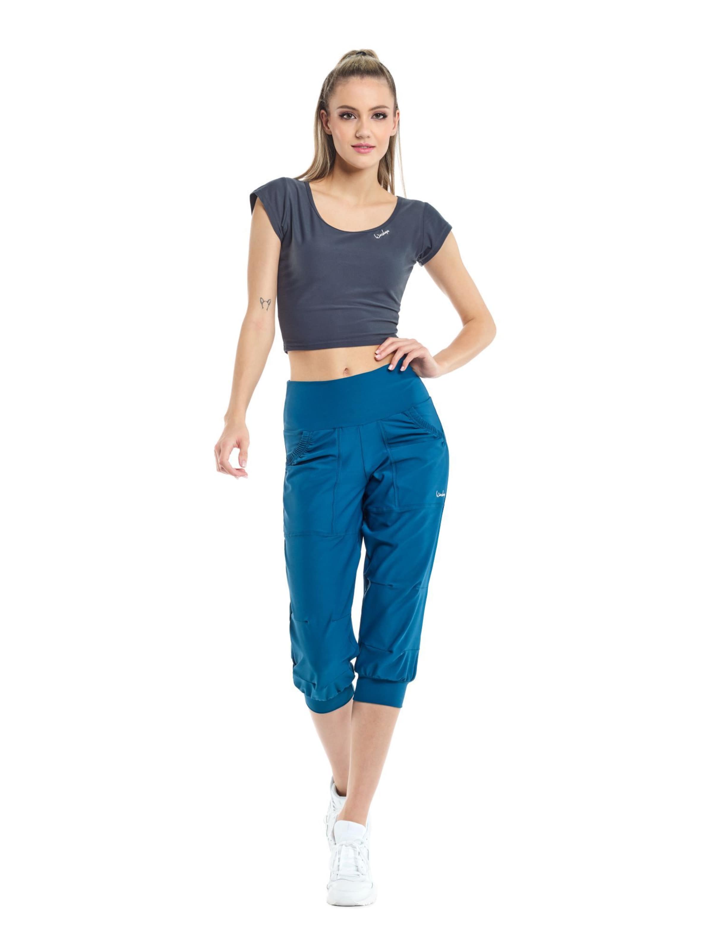 Winshape Tapered Παντελόνι φόρμας ' LEI201C ' σε μπλε