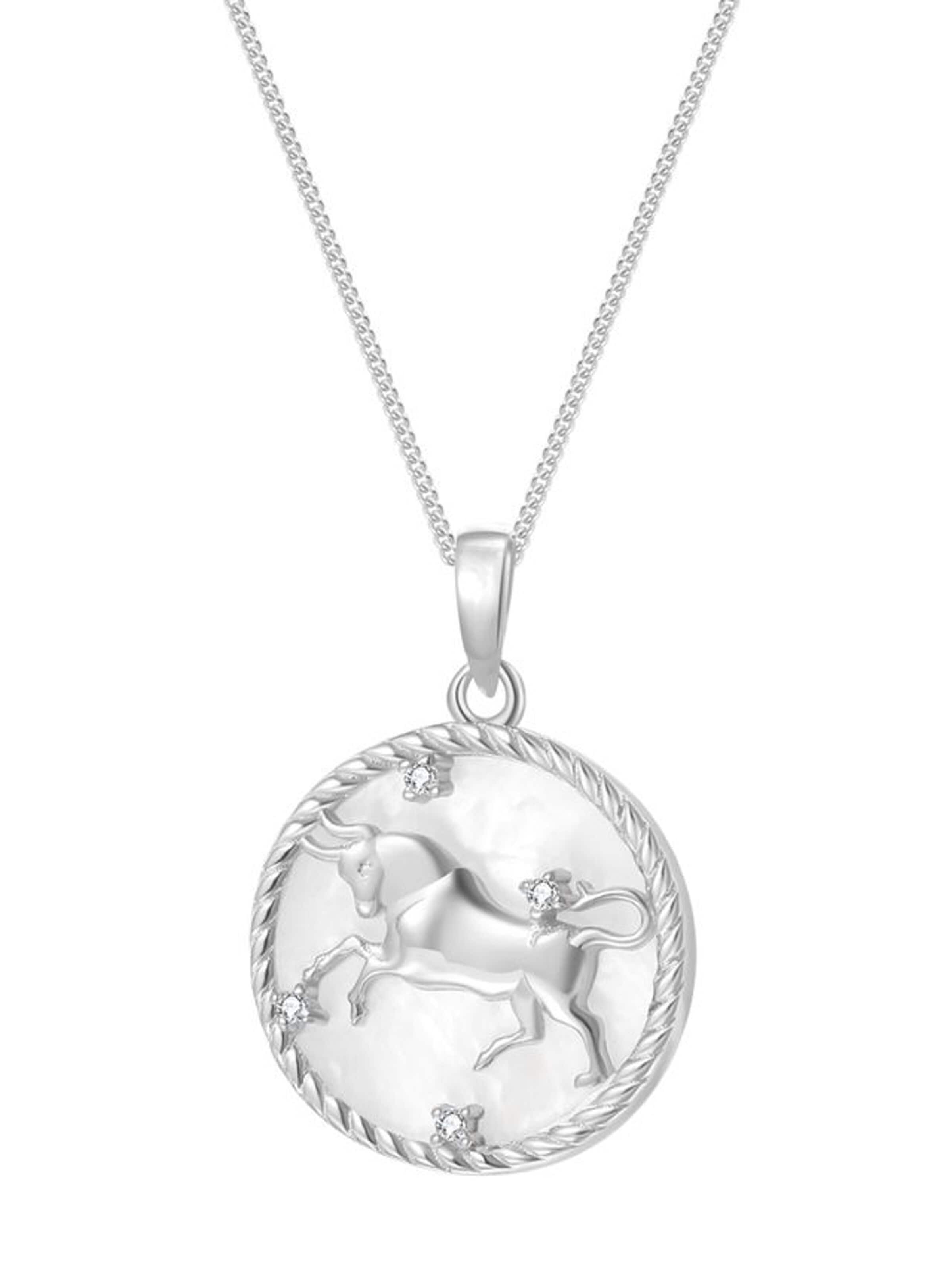 Hey Happiness Necklace 'Taurus' in Silver