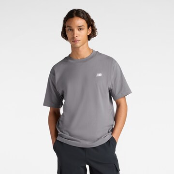 new balance Shirt 'Essentials' in Grey: front