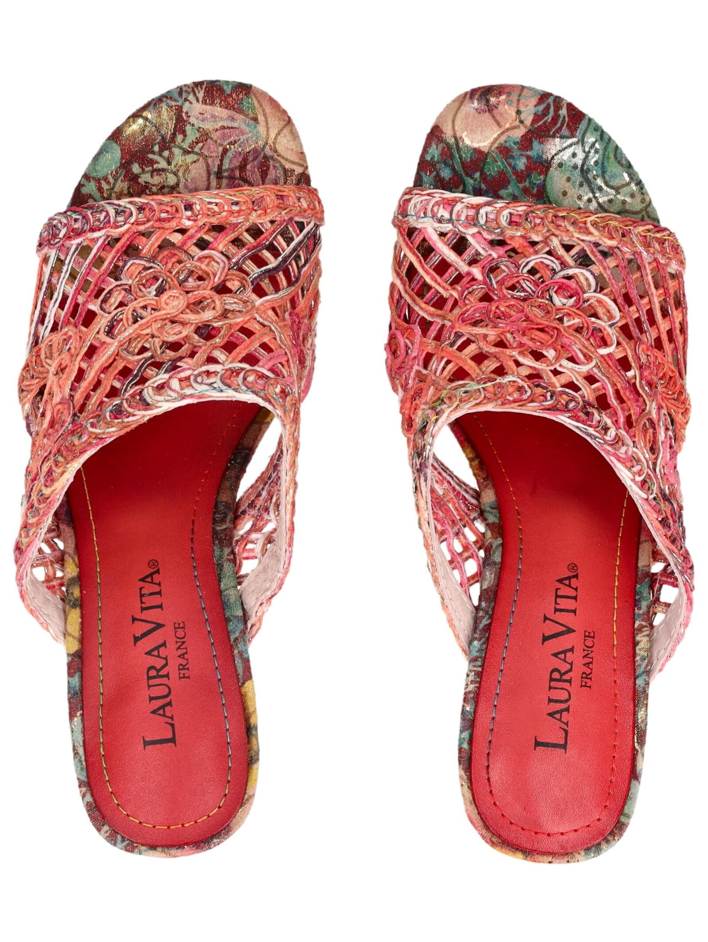 Zoccoletto di Laura Vita in rosso