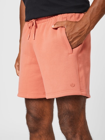 ADIDAS ORIGINALS Regular Pants 'Adicolor Trefoil' in Brown